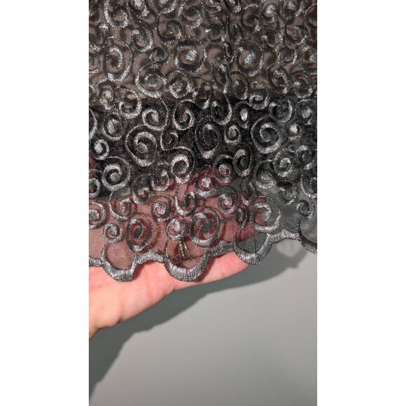 Vintage Spiegal Assets Lace jacket coat women's sz 8 Made in USA - Picture 6 of 8